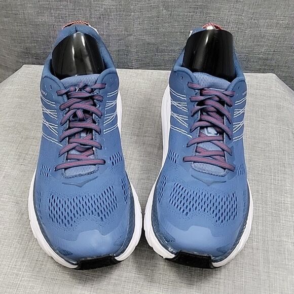 Hoka One One Clifton 6 Men's Blue Running Shoe Athletic SZ 9.5 sneaker - Picture 2 of 11